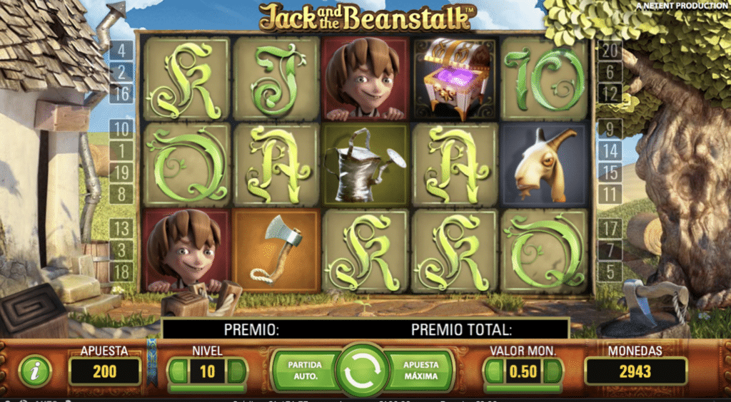 Jack og beanstalk spiller